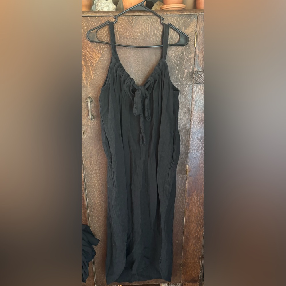 Old Navy Black Maxi Dress